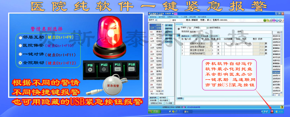 醫(yī)院一鍵緊急報(bào)警